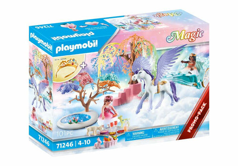 Playmobil Magic caleche et cheval ailé 71246