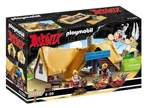 Playmobil Astérix: La hutte d'Ordrafalbétix 71266