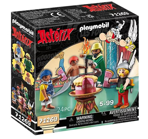 Playmobil Astérix: Le gâteau empoisonné d'Amonbofis 71269