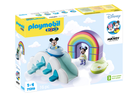 Playmobil 1-2-3 Mickey Mousse maison dans les nuages 71319