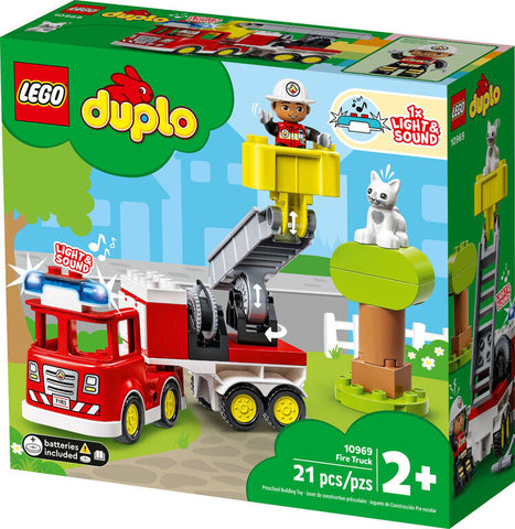 Lego Duplo camion de pompier 10969