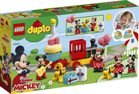 LEGO Duplo Le train d'anniversaire de Mickey et Minnie 10941