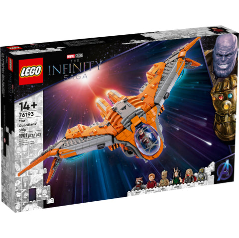 Lego The infinity saga The guardians ship 76193