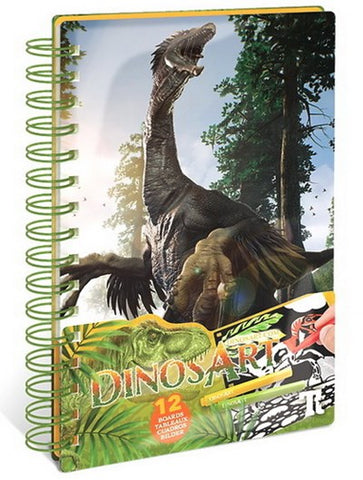 Dinosart 12 tableaux de velours
