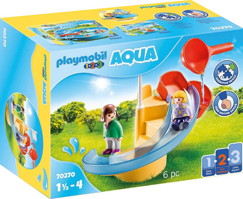 Playmobil 1 2 3 Aqua Topoggan aquatique 70270