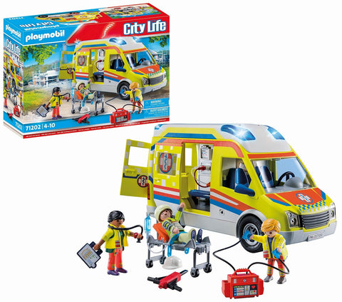 Playmobil City Life Ambulance sons et lumières 71202