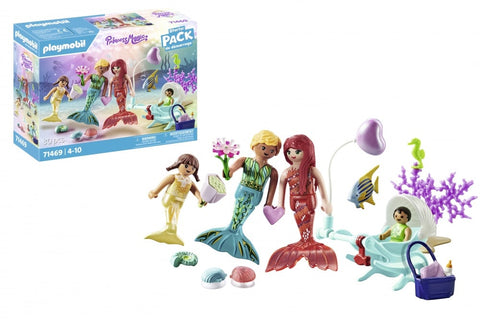 Playmobil Princess Magic Starter pack famille de sirenes 71469
