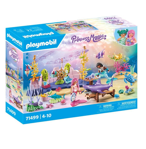 Playmobil Princess Magic Centre de soin des sirenes pour animaux 71499