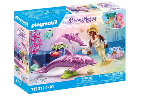 Playmobil Princess Magic sirene avec dauphins 71501