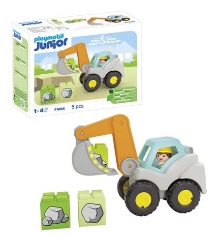 Playmobil Junior Pelleteuse 71684