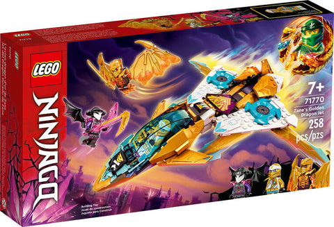 Lego Ninjago Zane's golden dragon jet 71770
