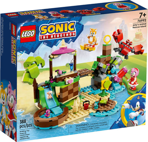 Lego Sonic Hedgehog Amy's Animal rescue Island 76992