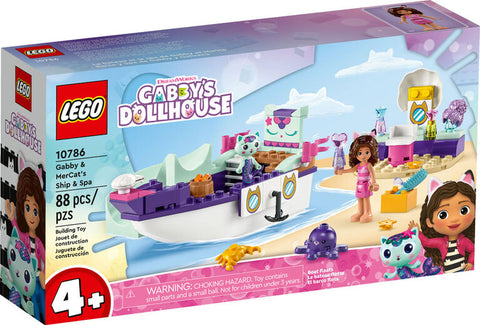 Lego Gabby's Dollhouse Gabby & Mercat's ship & spa 10786