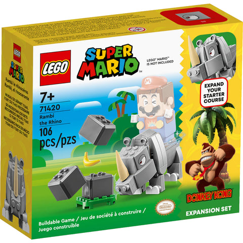 Lego Mario Bros Rambi the rhino 71420