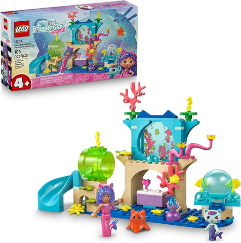LEGO - Gabby Dollhouse The Movie Mermaid Gabby's Aquarium Adventure - 11204