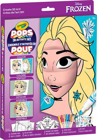 Crayola Ensemble d'activités POUF Reine des Neiges
