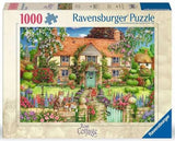 Ravensburger Casse-tête 1000 pièces - Cottage aux roses - 12001985
