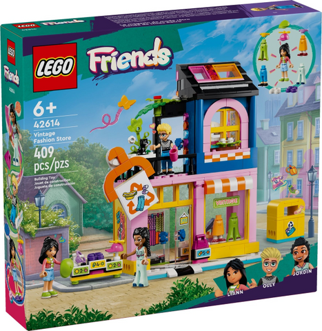 LEGO Friends Vintage fashion store 42614