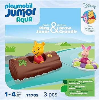 Playmobil Junior aqua winnie l'ourson aventure aquatique 71705