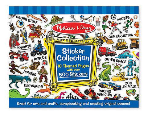 Collection de 500 auto collants - Melissa & Doug