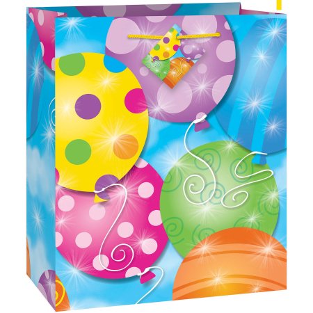 Sac cadeau Medium Ballon 45479 - Articles de Fête