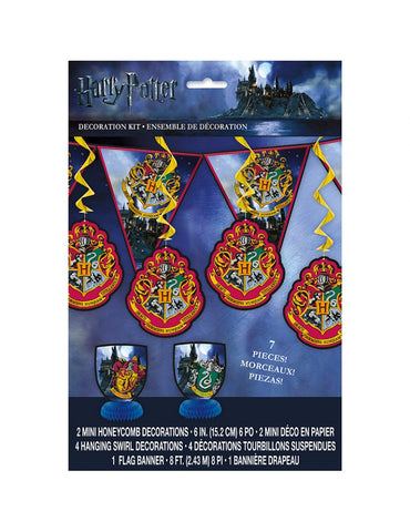 Ensemble de décorations Harry Potter 7 pièces 59081