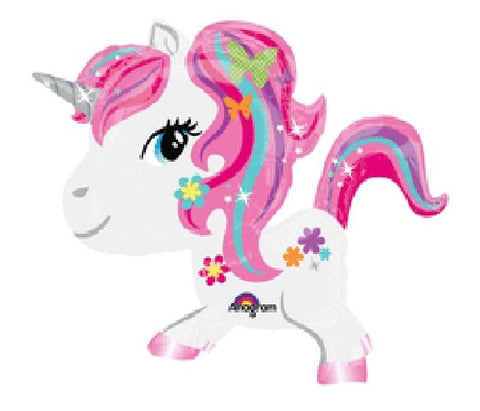 Ballon Marcheur Licorne - 31 pouces