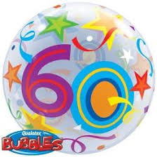 Ballon 60 ans - 22pouces