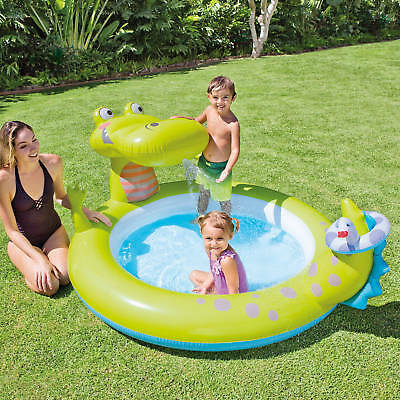 Intex Piscine aligator 78 pouces X 63 pouces X 36 pouces