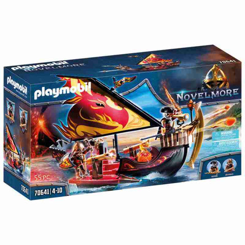 Playmobil Novelmore Navire de combat des Burnham Raiders 70641