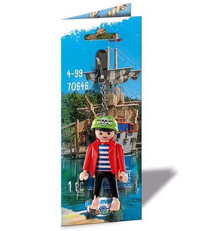 Playmobil porte clé Rico le pirate 70646