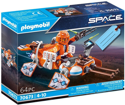 Playmobil Space Set cadeau pilote et navette rapide 70673