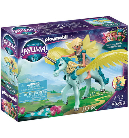 Playmobil Aventures de Ayuma Crystal Fairy avec licorne 70809