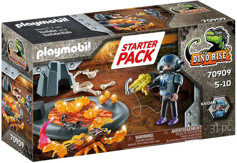 Playmobil Dino Rise Starter pack Fire Scorpion 70909