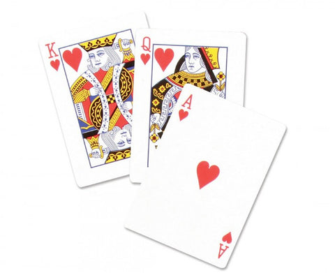 Cartes à jouer Jumbo