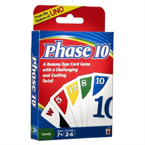 Jeu Phase 10 de Mattel