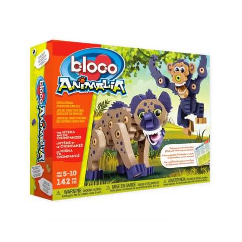Bloco L'Hyène et le Chimpanzé