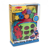 Trieurs de formes dans Valise Melissa & Doug 19185