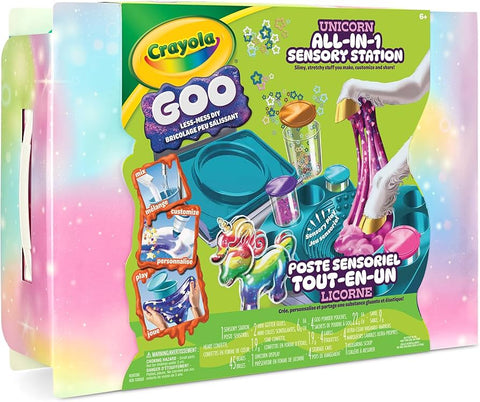 Crayola - Poste sensoriel tout-en-un Licorne