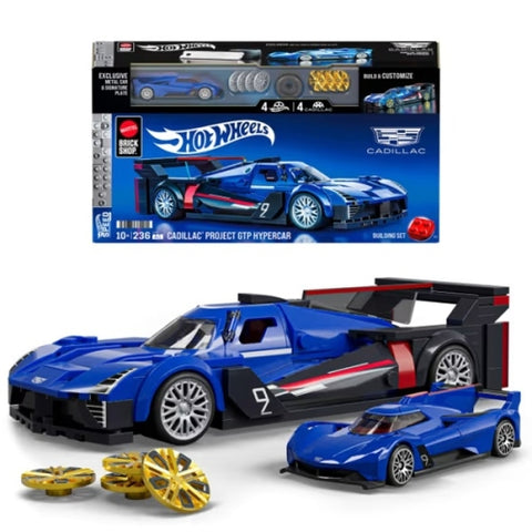 Brick shop Hot Wheels - Cadillac Project GTP Hypercar - 236 pièces