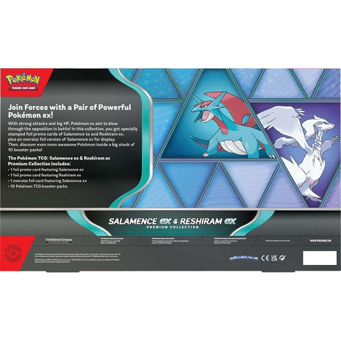 Pokémon Salamence EX & Reshiram EX Premium collection