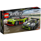 Lego Speed Champions Aston Martin Valkyrie AMR Pro & Aston Martin Vantage GT3