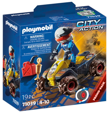 Playmobil City Action pilote et quad 71039