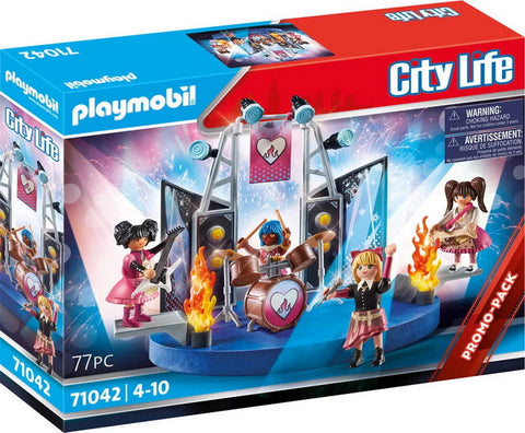 Playmobil City Life Groupe de rock 71042