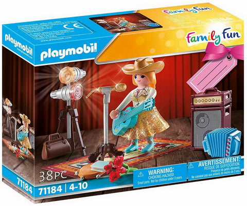 Playmobil Family Fun chanteuese country 71184