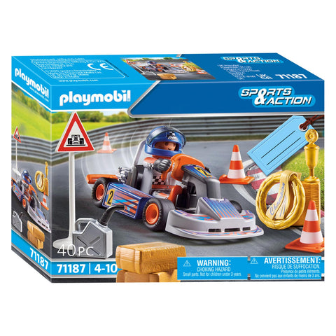 Playmobil Sports et Action pilote de kart 71187