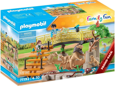 Playmobil Family Fun enclos des lions 71192