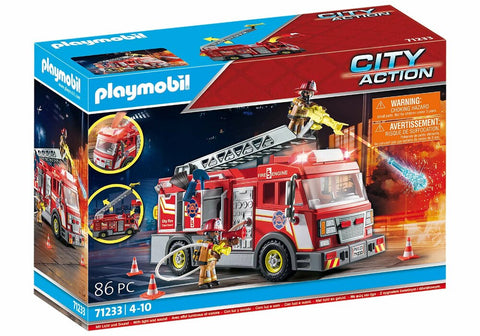 Playmobil City Action camion de pompiers 71233