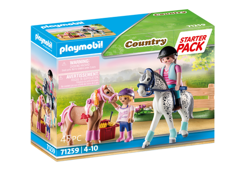 Playmobil Country Starter pack Cavaliers et cheveaux 71259