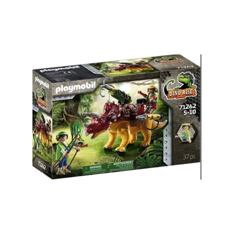 Playmobil Dino Rise Tricératops et soldats 71262